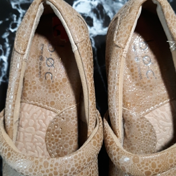 Boc faux snakeskin mules clogs 6 brown - Picture 6 of 6